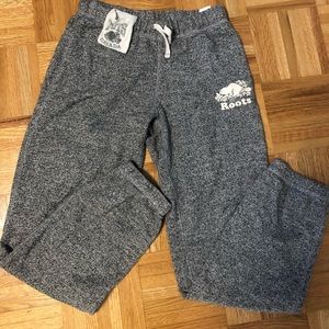 Salt and pepper roots pants